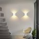 thumbnail image 5 of Luces de pared LED, lámpara de pared Versailles Modern Indoor 2Pcs Lighting 6W LED Wall Sconce 3000K Up and Down Lámpara de pared para sala de estar, dormitorio, pasillo [Clase de eficiencia energéti TUNC Sencillez, 5 of 5