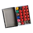 thumbnail image 1 of Juego de 22 mini bolas de billar portátiles, accesorios para mesa de billar, bolas de billar pequeñas, juguete para niños, para sala de juegos, juegos 25 mm, 1 of 8