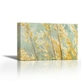 thumbnail image 1 of Golden Grasses - Contemporary Fine Art Giclee on Canvas Gallery Wrap - wall décor - Art painting - 27 x 18 Inch - Ready to Hang, 1 of 2