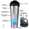 thumbnail image 2 of Ice Shaker Shaker de litro Negro IceShaker, 2 of 4