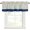 Blue, variant on Abstract Black Polka Dot Valances for Windows Farmhouse Kitchen Curtains Valances Rod Pocket Valance Curtains for Windows Modern Farmhouse Sage Green Red Window Valances for Bathroom Bedroom 54"x18"