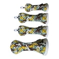 thumbnail image 3 of Housse de Tête de Club de Golf Anti-Rayures Étui de Protection pour Club de Golf 4 Pcs Jaune, 3 of 8