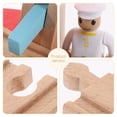 thumbnail image 2 of Wooden Toy Train Accessory Wooden Railway Road Block Train Road Block Toy, 2 of 8