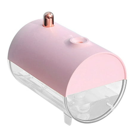 

Cute USB Aromatherapy Oil Diffuser Lamp Light Mist Maker Humidification of fice Humidifier-Pink
