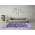 thumbnail image 3 of Ahgly Company Indoor Rectangle Oriental Blue Traditional Area Rugs, 6' x 9', 3 of 4