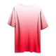 thumbnail image 4 of Mujeres Más Tamaño Manga Larga Tops Cuello Redondo Manga Corta Primavera Verano Camisa Básica Camiseta Superior Poliéster Ligero Suave Cómodo Más Tamaño Tops Casuales, 4 of 6