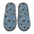 thumbnail image 1 of Fotbe Astronaut Pantuflas Peludas para Mujer con Estampado, Zapatillas de Peluche, Zapatos de Invierno para Casa, Uso Interior y Exterior-Large, 1 of 8