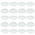 thumbnail image 1 of Uxcell Paquete de 20 Respiraderos Circulares de Soffit, 53mm/2.09 Pulgadas Respiraderos Redondos de Acero Inoxidable con Rejilla para Baño Hogar/ Oficina/Cocina/Armario/Guardarropa [Blanco], 1 of 7