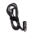 thumbnail image 1 of Cable de Seguridad Universal Hugo 6,2 pies 6,0 mm Cerradura de combinación de acero para computadora portátil, 1 of 10