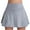 Gray, variant on Tennis Skirts for Women with Build in Shorts Golf Skort High Waisted Workout Athletic Running Activewear