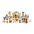 thumbnail image 1 of Juego de Calendario de Adviento de Belén de Navidad de 24 piezas, adorno del Nacimiento de Jesús, figura decorativa de resina hecha a mano para niñas, 1 of 8