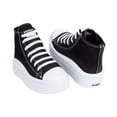 thumbnail image 1 of Tenis Blancos Escolar Urbano Casual Niña 03536-38 negro 25.0, 1 of 6