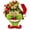 A, variant on Lajdalh Green Character Christmas Wreath A, Whimsical Faux Greenery Decoration for Seasonal Indoor Display, Holiday Door Decor