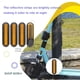 thumbnail image 5 of Toystoory Cubierta de cubo de rueda de scooter, tapa de modificación, pegatina reflectante de repuesto para M365 Pro Pro2 1S, amarillo Type3 NO3 Toystoory OD024818-01, 5 of 6