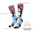 thumbnail image 5 of Saiise Bluey Funny Socks Men Women Boys Kids Adults Novelty Graphic Crew Tube Socks Crazy Design Casual Dress Socks for Sports,Running,Travel, 5 of 7