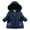 Dark Blue, variant on Cute Baby Clothes Newborn Winter Clothes for Toddler Boys Lightweight Puffer Jacket Kids Kids Snow Jacket Winter Coat Kids Girls