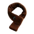 thumbnail image 2 of Bufanda de cuello calentada con USB, calentador de cuello, almohadilla térmica para pesca, escalada y trabajo Café, 2 of 8