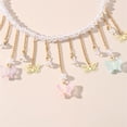 thumbnail image 6 of AOOOWER Elegant Butterfly Necklace Adjustable Chain Necklace Fashionable Accessories Neck Jewelry Perfect for Jewelry Collectors, 6 of 7