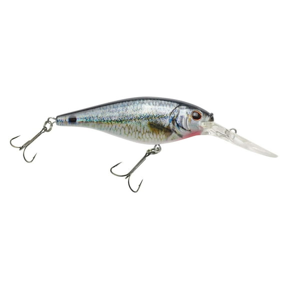 Berkley Flicker Shad Fishing Lure, HD Spottail Shiner, 3/16 oz