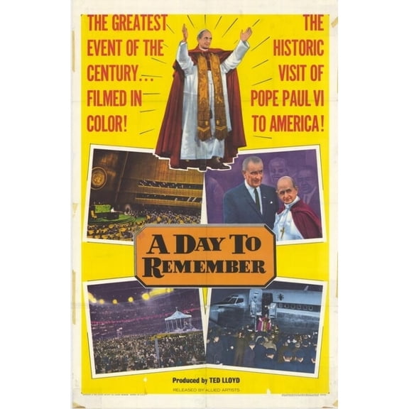 Posterazzi MOVAH9239 A Day to Remember Movie Poster - 27 x 40 in.