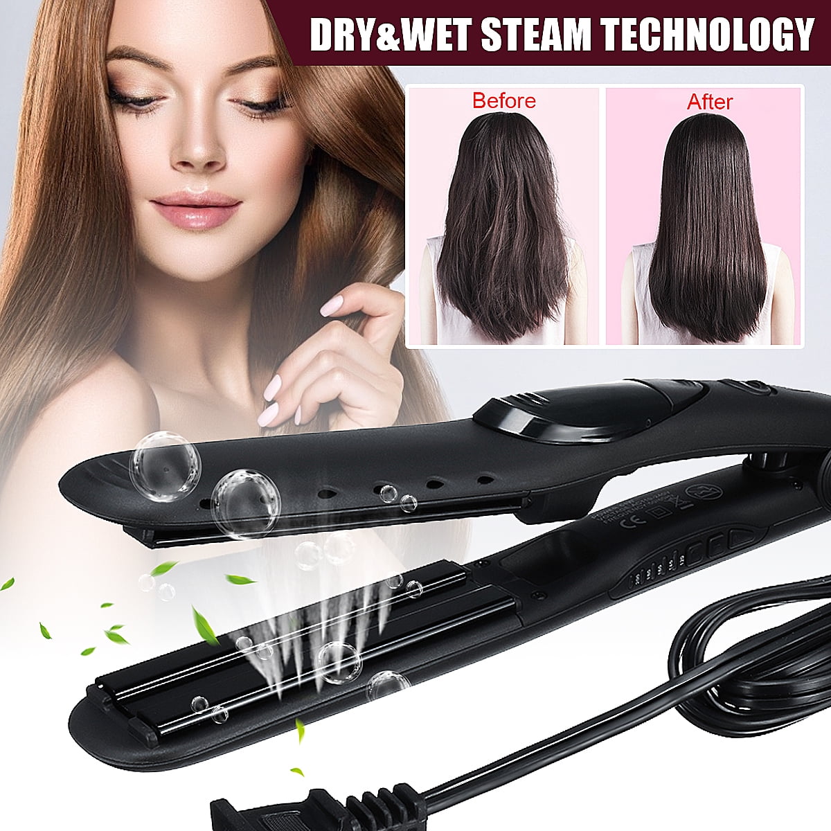 Hair straightener with steam фото 78