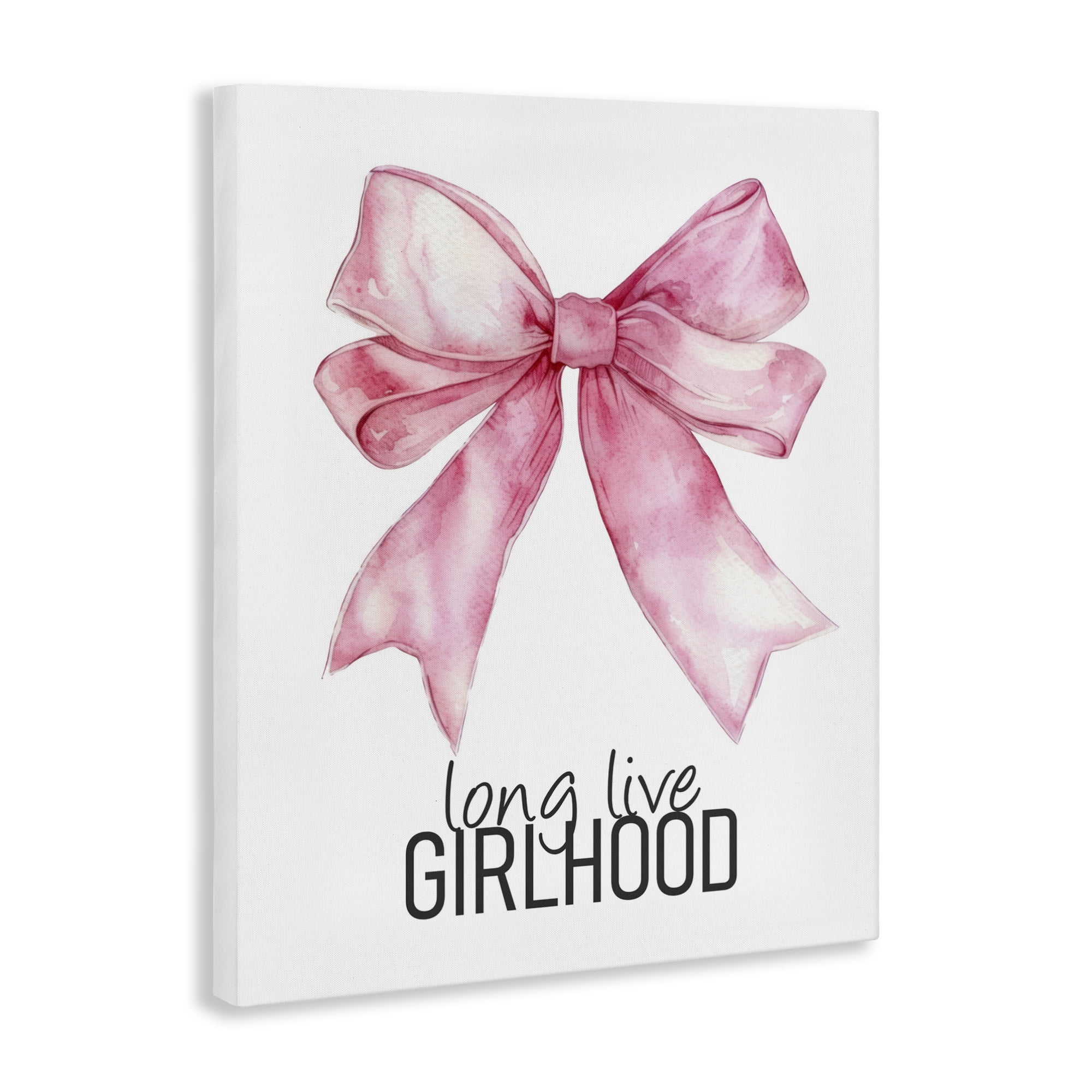 Long Live Girlhood Canvas Wall Art, design by Kim Allen