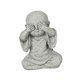 thumbnail image 5 of Mini estatuilla de monje Estatua de Buda, artesanías de decoración Delicadas muñecas de Kungfu sentadas, Escultura de meditación para la mesa del No ver Gloria Estatuilla de monje, 5 of 6