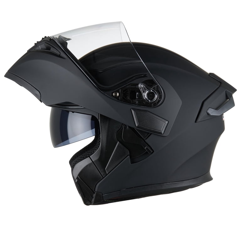 JIEKAI Motorcycle Helmet Motorcycle Uncovered Helmet Flip Chin
