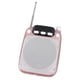 thumbnail image 1 of Amplificador De Voz, De Auriculares Con Altavoz Megáfono Portátil Amplificador De Voz Con Cable Personal Para Profesores, Entrenamiento, Reuniones, Guía Turística,, 1 of 7