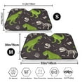 thumbnail image 3 of Balery Dinosaur Skeleton Print Car Windshield Sun Shade,Windshield Sunshade for Car Pickup Truck SUV Accessories-Small, 3 of 7