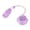 Purple, variant on YIFAEUX Dog Chew Toy with Suction Cup Indestructible Rubber Puppy Teething Toy Promotes Dental Health Interactive Food Dispensing Toy for Bulldog German Shepherds Aggressive Chewers