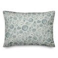 thumbnail image 2 of Creative Products Blue Multi Shell on Gray 20 x 14 Spun Poly Pillow, 2 of 2