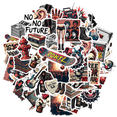 thumbnail image 2 of Retro Punk Rock Stickers, Waterproof Punk Rock Sticker for Water Bottle Laptop Phone Cases Planner Skateboard Luggage Helmet Party Favor Decor, Ideal for Adults Teens Teacher Rewards, 2 of 9