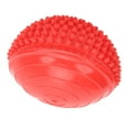thumbnail image 4 of Semicircular Massage Ball, High Load Bearing Massage Yoga Balance Ball  For Pilates Studio Red, 4 of 8