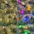 thumbnail image 5 of Puleo International 7.5' Pre-Lit Artificial Yardley Spruce Pencil Tree with 350 Dual-Color LED Lights and a Fresh Christmas Tree Scent Dispenser, 5 of 7