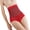Red, variant on awjaisca Tummy Control High Waisted Underwear for Women Plus Size Full Coverage Panties Soft Stretch Ladies Briefs