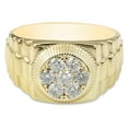 thumbnail image 2 of Pompeii 3/4ct Diamond Mens Ring 14K Yellow Gold (G/H,SI2), 2 of 6