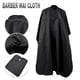 thumbnail image 4 of Capas de peluquería profesionales Capa de corte de pelo de nailon impermeable Peluquería Cierre ajustable con cierre a presión Vestido de peinado para peluqueros en casa Muyoka Hogar, 4 of 6