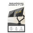 thumbnail image 2 of Soporte Doble para Monitor de  17"–32" NB Ergonomic | Ajustable |  Brazo Giratorio, 2 of 5