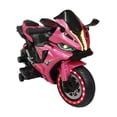 thumbnail image 1 of Moto Montable para Niños Electrica The Baby Shop - 628 Luz LED 12V Rosa -, 1 of 7