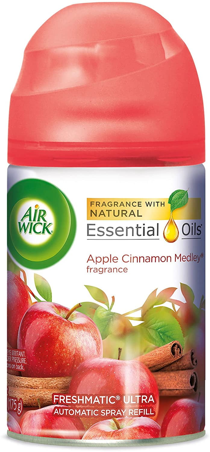 Air Wick Freshmatic Automatic Spray Air Freshener, Apple Cinnamon