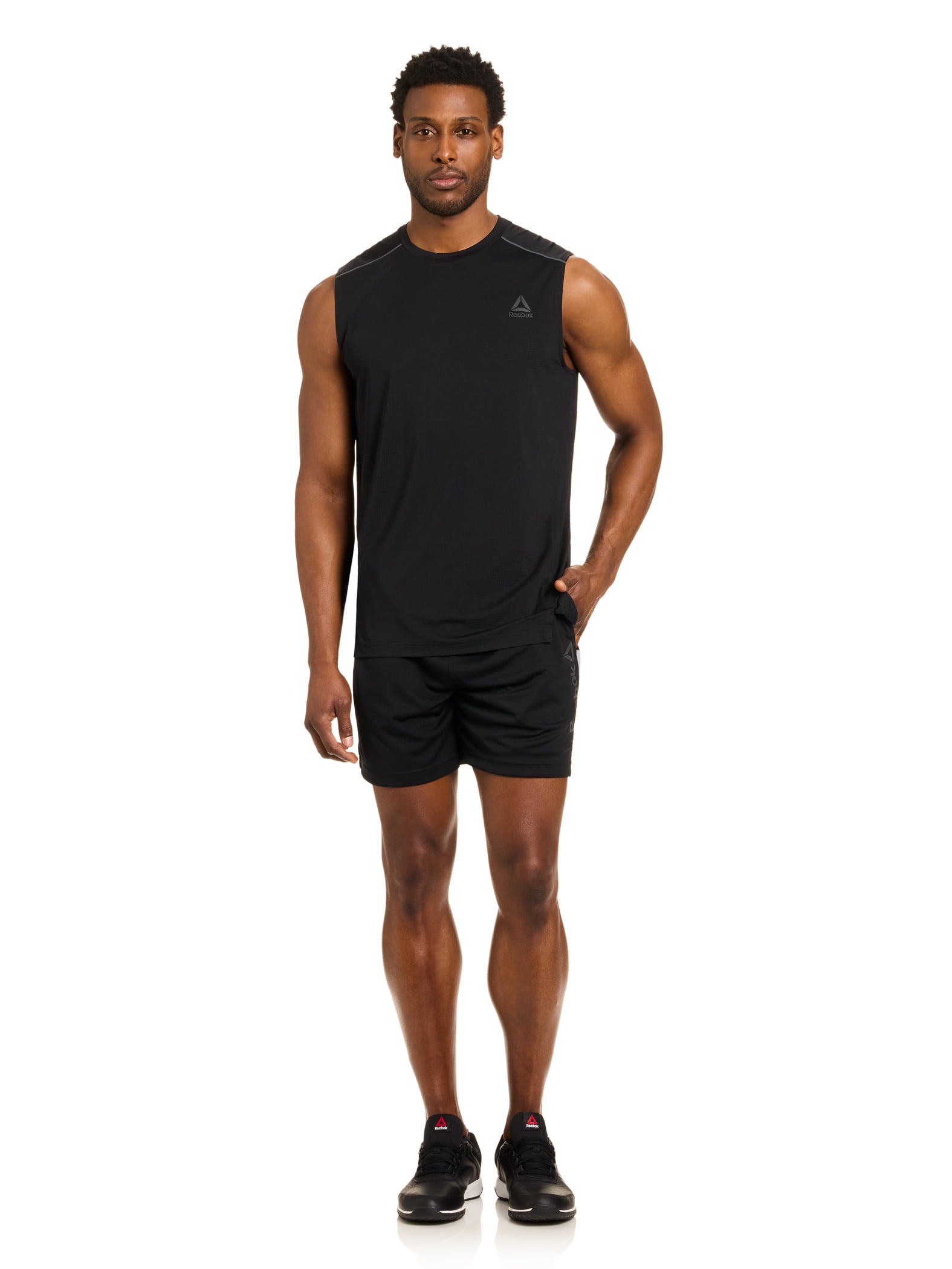 Reebok - Reebok Tee【XS】 / NIKE SHORT 【men's S】 Reebok Men's Reebok Men's and Big Men's Champ Knit