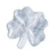 thumbnail image 5 of Escultura de trébol de cuatro hojas tallada a mano Decoración Estatua de trébol de cuatro hojas para Blanco, 5 of 9
