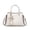 white, variant on Cowhide Leather Women Satchel Bag, Crossbody Shoulder Bag, Handbag, Smooth Texture