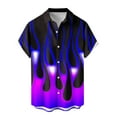 thumbnail image 2 of Leesechin Mens Hawaiian Shirts Short Sleeve Summer Hawaii Shirts, 2 of 4