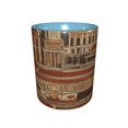 thumbnail image 2 of Roma Building Old Coffee Mug Fun Custom Ceramic Mugs 11oz Sky Blue, 2 of 5