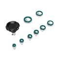 thumbnail image 3 of 8 Sizes Watch Suction Cup Opener Tool Holder Kit Repair Remover Adjustable Back Watchmaker Tool Opener Watch Die Green, 3 of 9