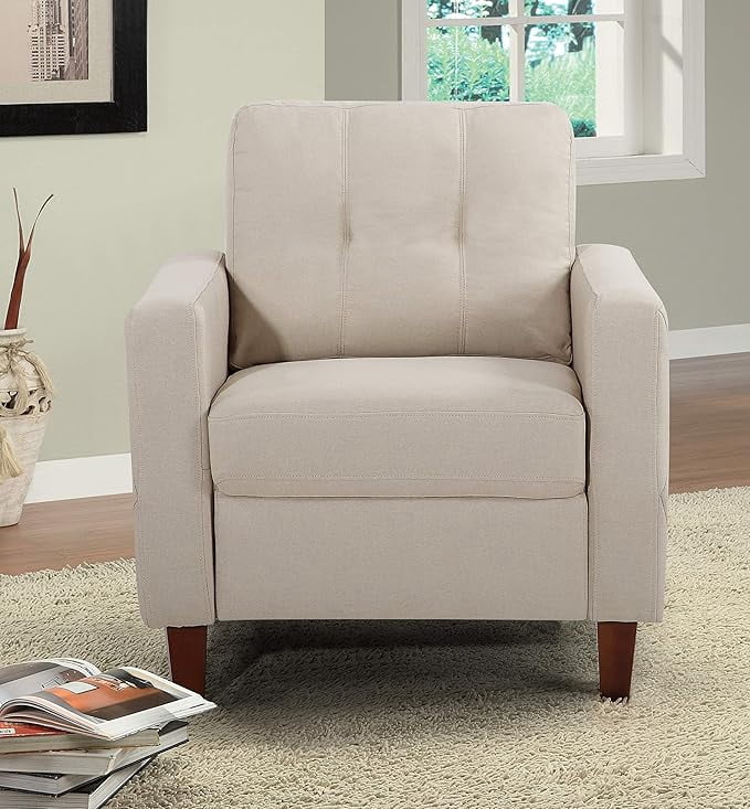 US Pride Furniture Tufted Accent Armchair