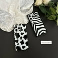 thumbnail image 3 of Cow Print  Phone Case for iPhone 15 (NOT Pro) Cute Retro  Edge Trunk Design Slim Glossy Sleek One Piece Strong Protective Cover(iPhone 15 6.1",Cow Pattern), 3 of 9