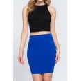 thumbnail image 4 of Women's Sleek and Chic Essential Ponte Mini Skirt, 4 of 5